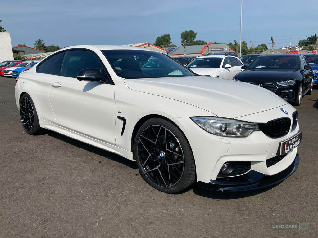BMW 4 Series 420D 190 M Sport Professional Media White