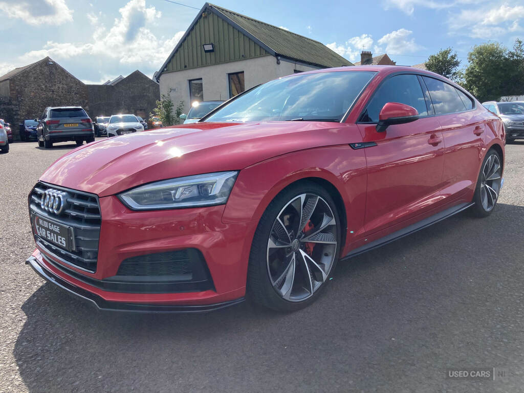 Audi A5 2.0 Tdi S Line S Tronic AC04CHR Red #4