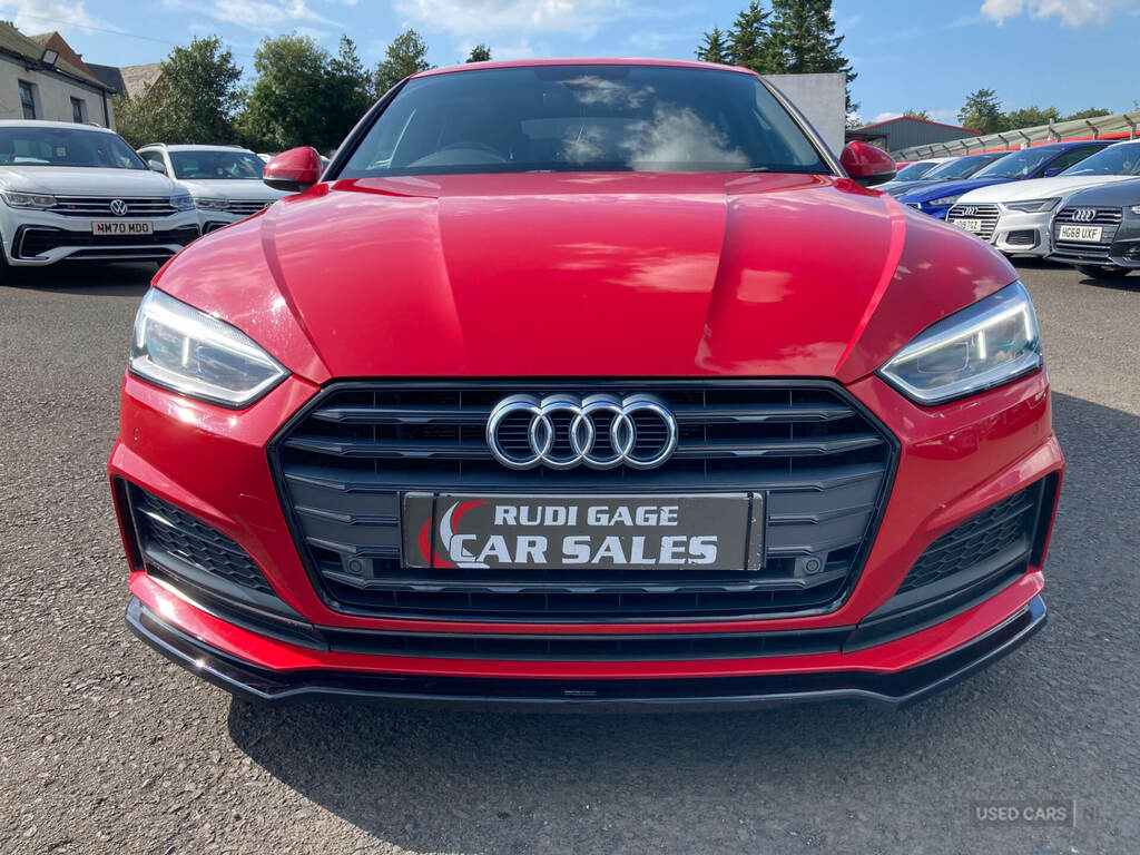 Audi A5 2.0 Tdi S Line S Tronic AC04CHR Red #3