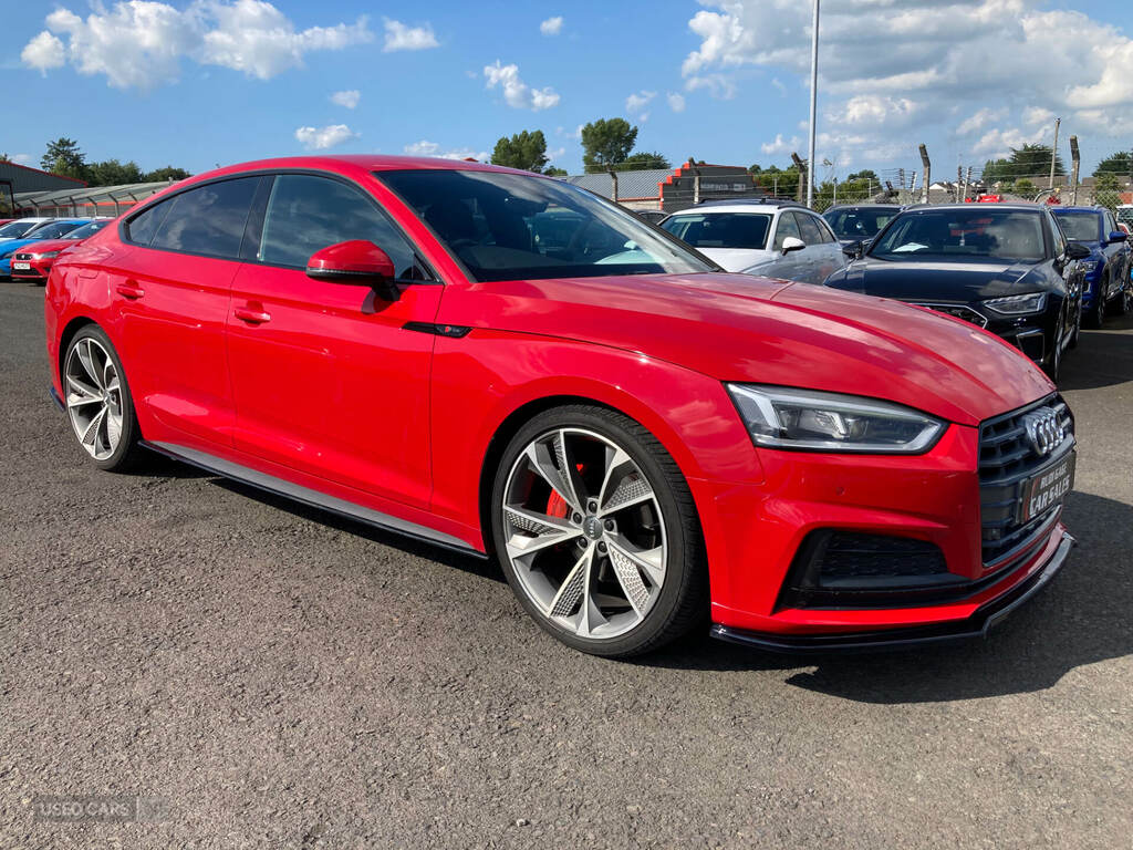 Audi A5 2.0 Tdi S Line S Tronic AC04CHR Red