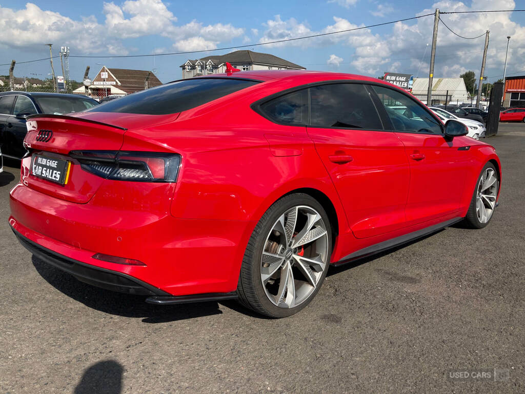 Audi A5 2.0 Tdi S Line S Tronic AC04CHR Red #5