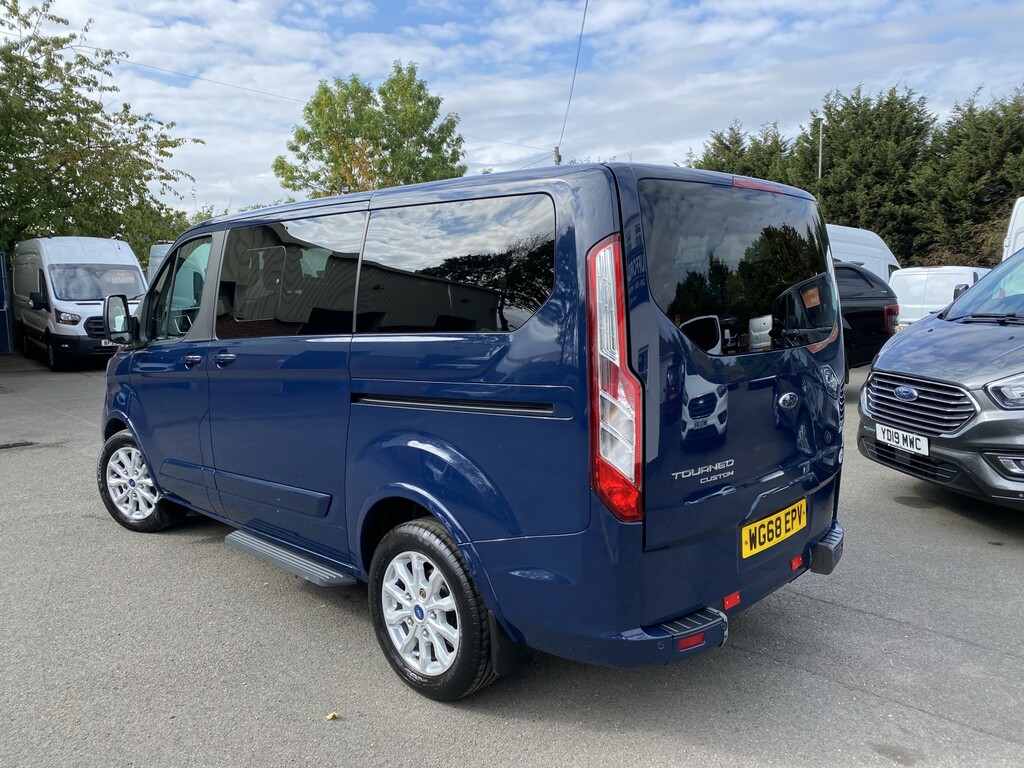 Ford Tourneo Custom Minibus 2.0 310 Ecoblue Titanium 201868 Blue #5