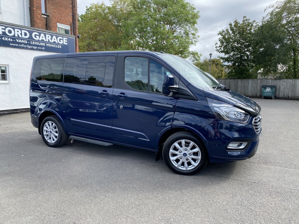 Ford Tourneo Custom Minibus 2.0 310 Ecoblue Titanium 201868 Blue #2