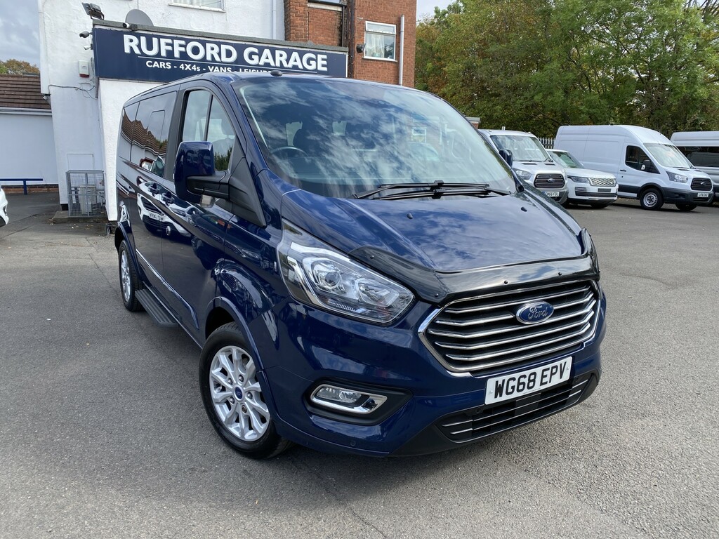 Ford Tourneo Custom Minibus 2.0 310 Ecoblue Titanium 201868 Blue