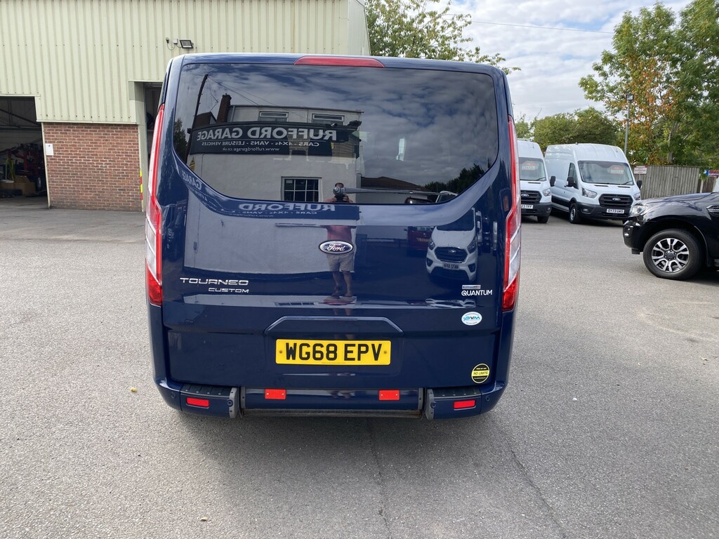 Ford Tourneo Custom Minibus 2.0 310 Ecoblue Titanium 201868 Blue #4