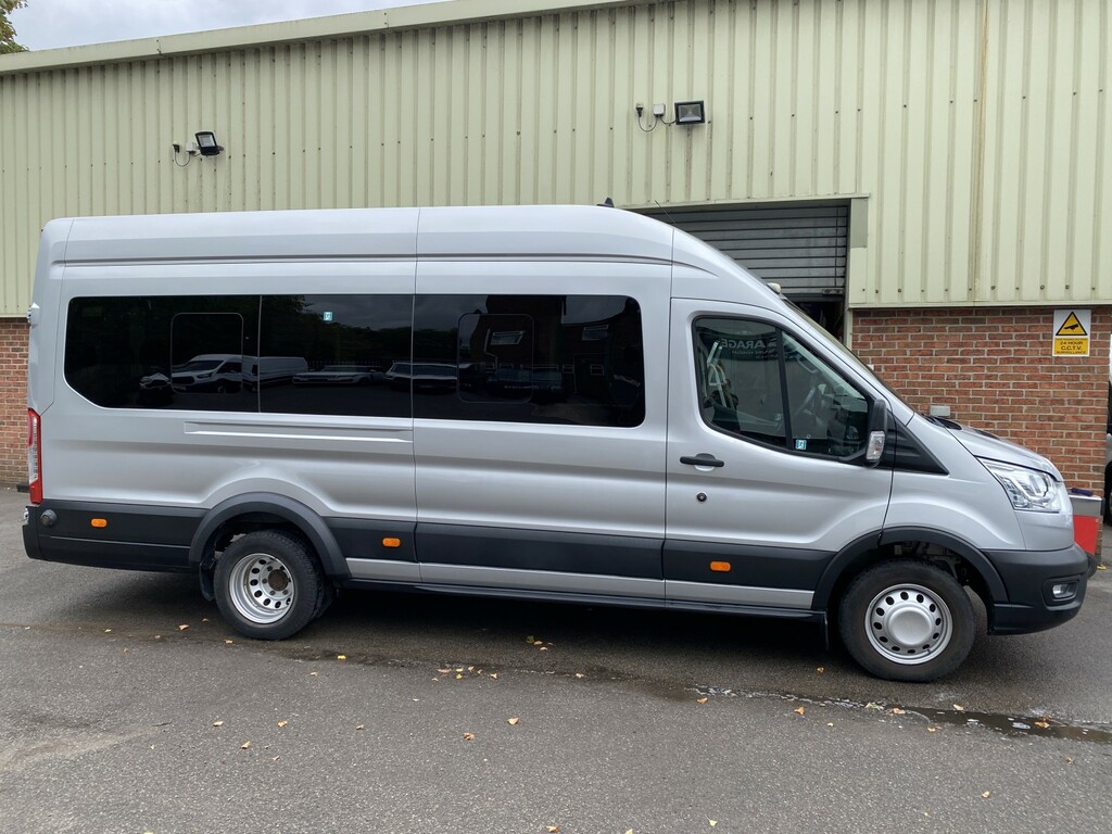 Ford Transit Custom Minibus 2.0 460 Ecoblue Leader 202070 YS70ZFG Silver #5