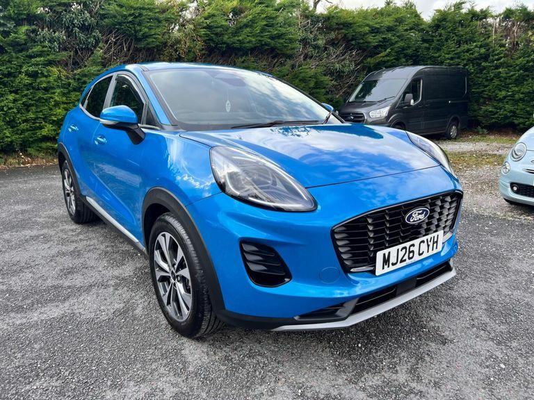 Ford Puma 1.0T Ecoboost Mhev Titanium Euro 6 Ss Blue