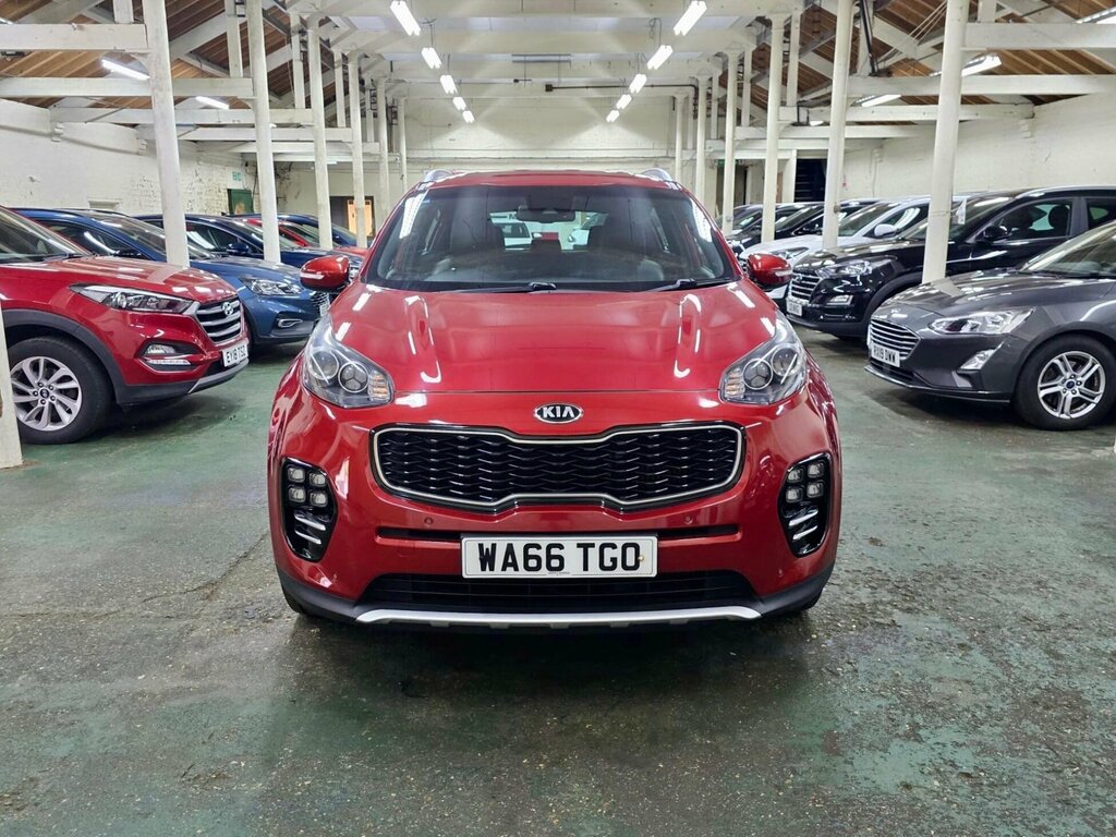 Kia Sportage 1.6 T-gdi Gt-line Awd Euro 6 Red #3