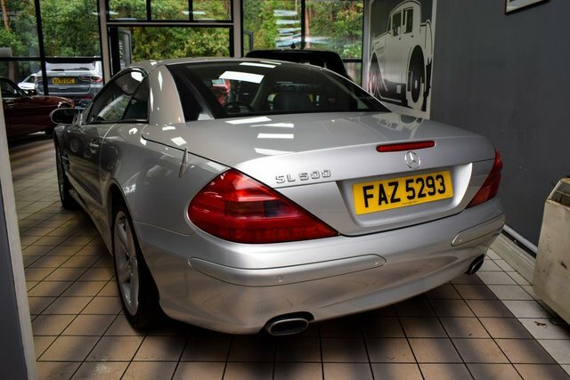 Mercedes-Benz SL Class 2004 5.0 Sl500 Convertible 2 Silver #4