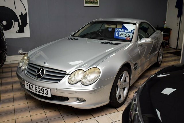 Mercedes-Benz SL Class 2004 5.0 Sl500 Convertible 2 Silver