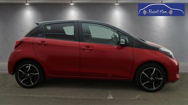 Toyota Yaris 1.33 Dual Vvt-i Design Hatchback Red #2