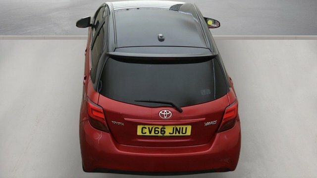 Toyota Yaris 1.33 Dual Vvt-i Design Hatchback Red #6
