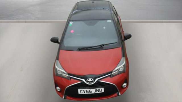 Toyota Yaris 1.33 Dual Vvt-i Design Hatchback Red #5