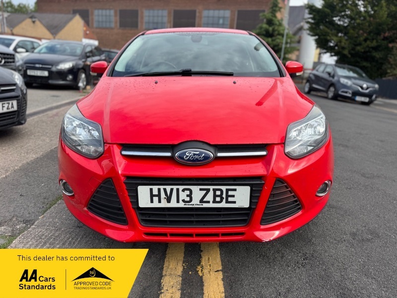 Ford Focus 1.6 Zetec Powershift Euro HV13ZBE Red #4