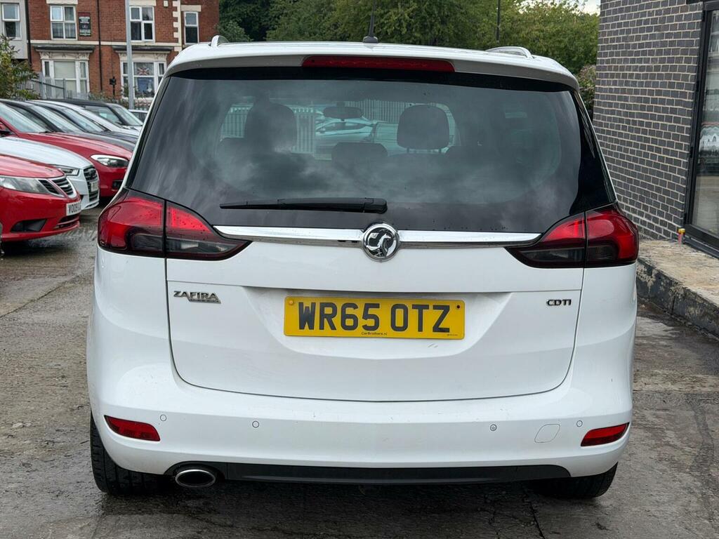 Vauxhall Zafira Tourer 2.0 Cdti Sri Euro 6 White #5