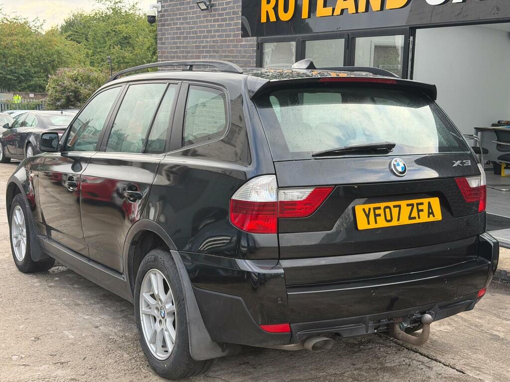 BMW X3 2.0D Se 4Wd Euro 4 YF07ZFA Black #6
