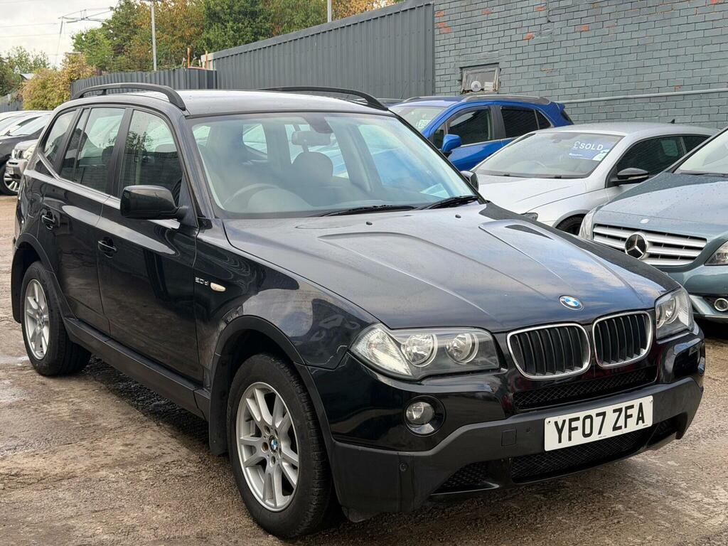 BMW X3 2.0D Se 4Wd Euro 4 YF07ZFA Black #3