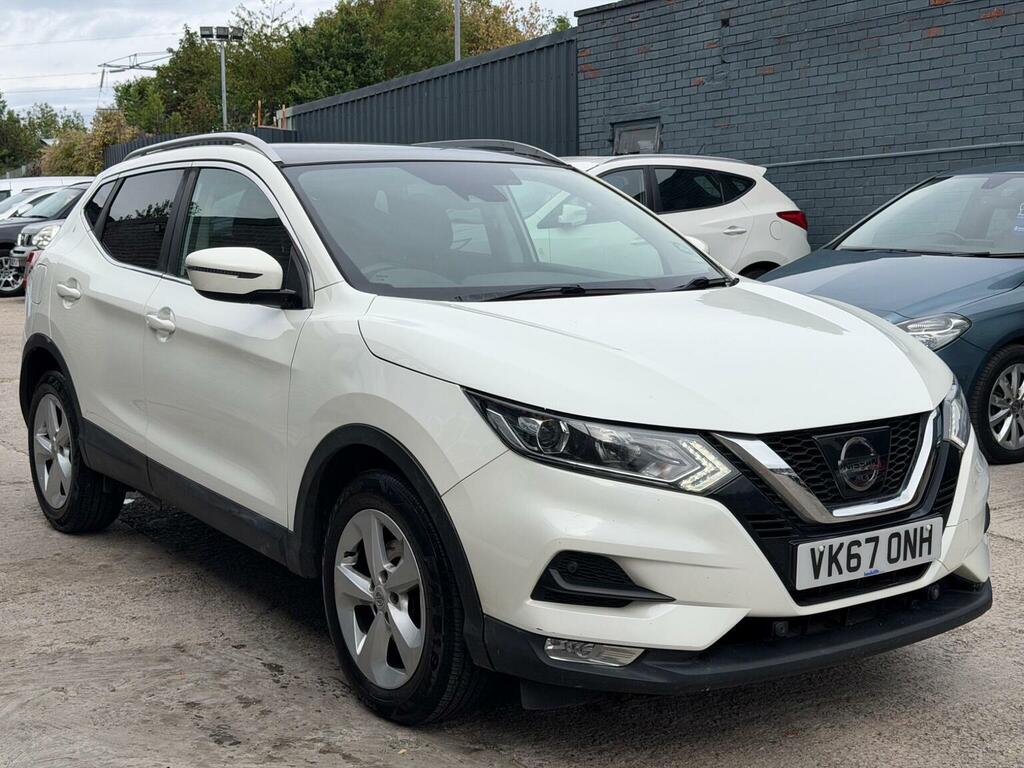 Nissan Qashqai 1.5 Dci Acenta Euro 6 Ss White #3