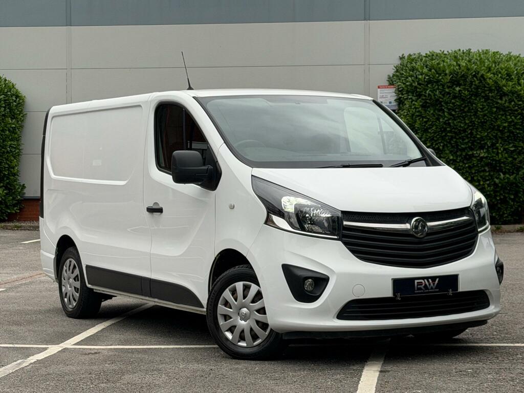 Vauxhall Vivaro 1.6 Cdti 2700 Biturbo Ecotec Sportive L1 H1 Euro 6 White