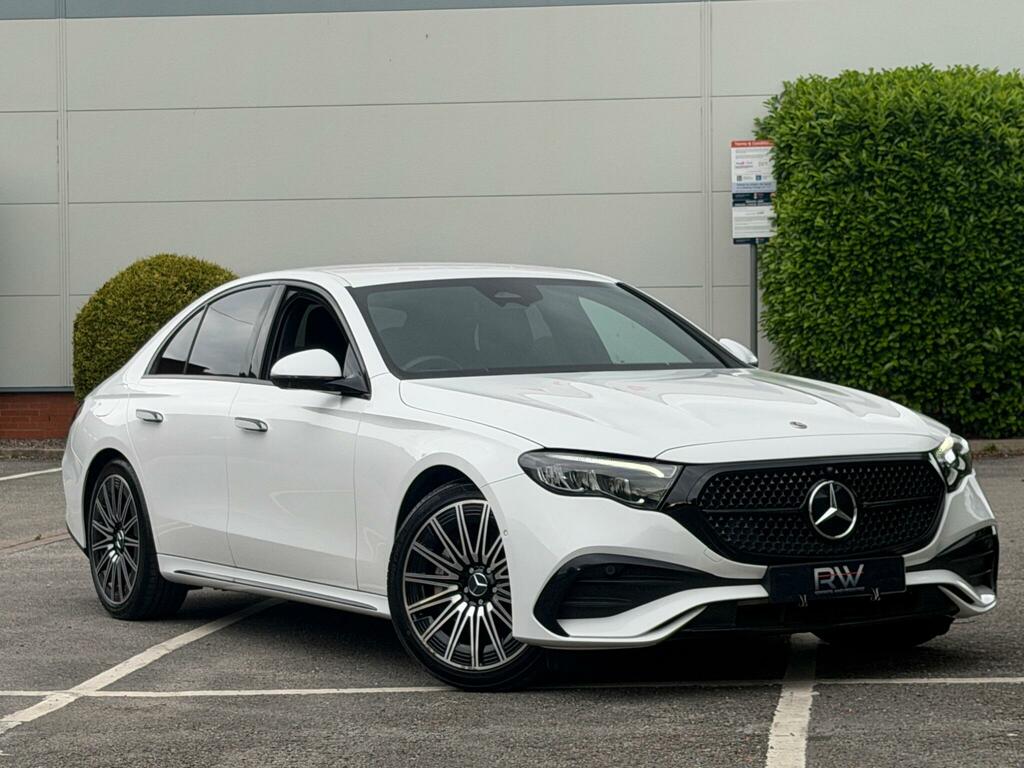 Mercedes-Benz E Class 2.0 E200h Mhev Amg Line G-tronic Euro 6 Ss White