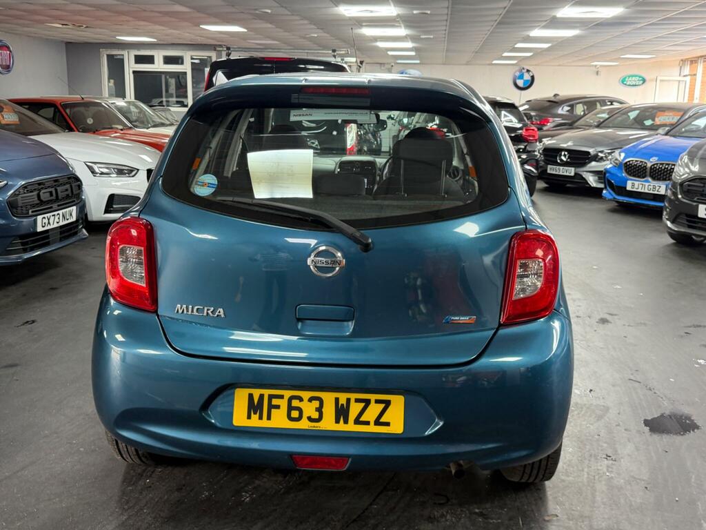 Nissan Micra 1.2 Acenta Euro 5 Blue #4