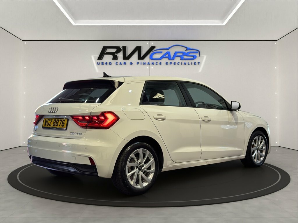 Audi A1 1L Sport WGZ8876 White #4