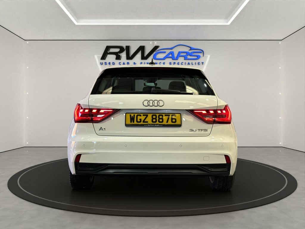 Audi A1 1L Sport WGZ8876 White #3