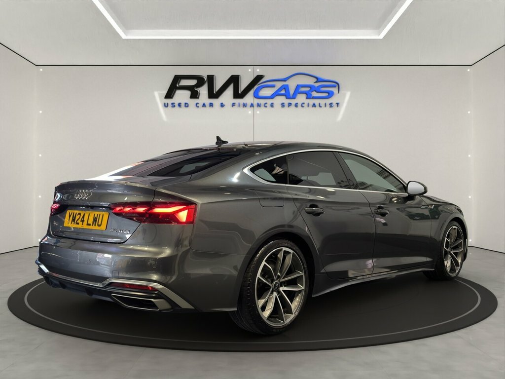 Audi A5 Hatchback YM24LWU Grey #4