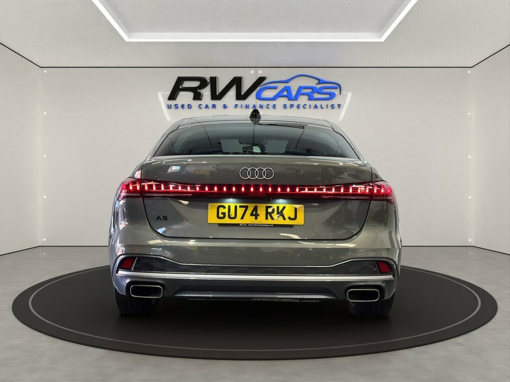 Audi A5 Hatchback GU74RKJ Grey #3