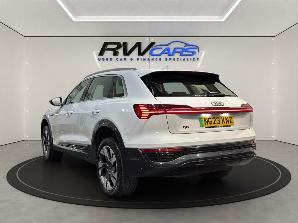 Audi Q8 e tron Suv White #2