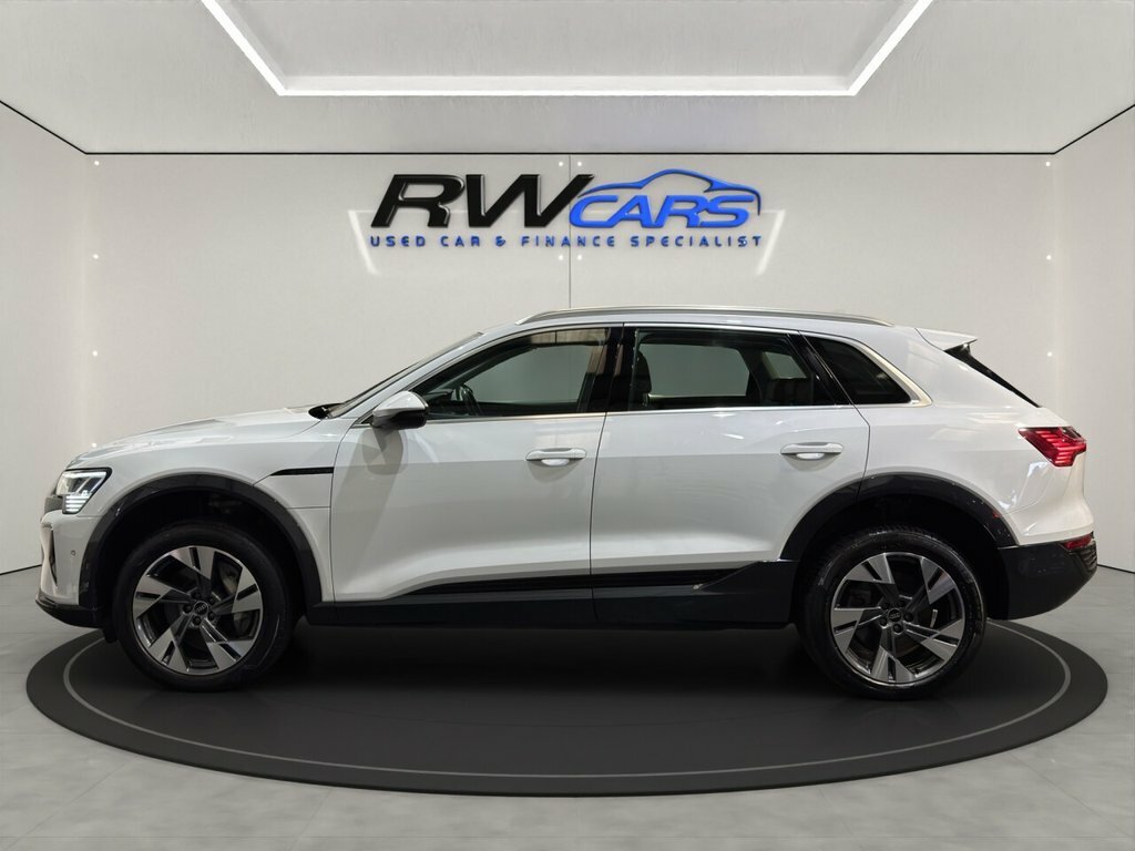 Audi Q8 e tron Suv White