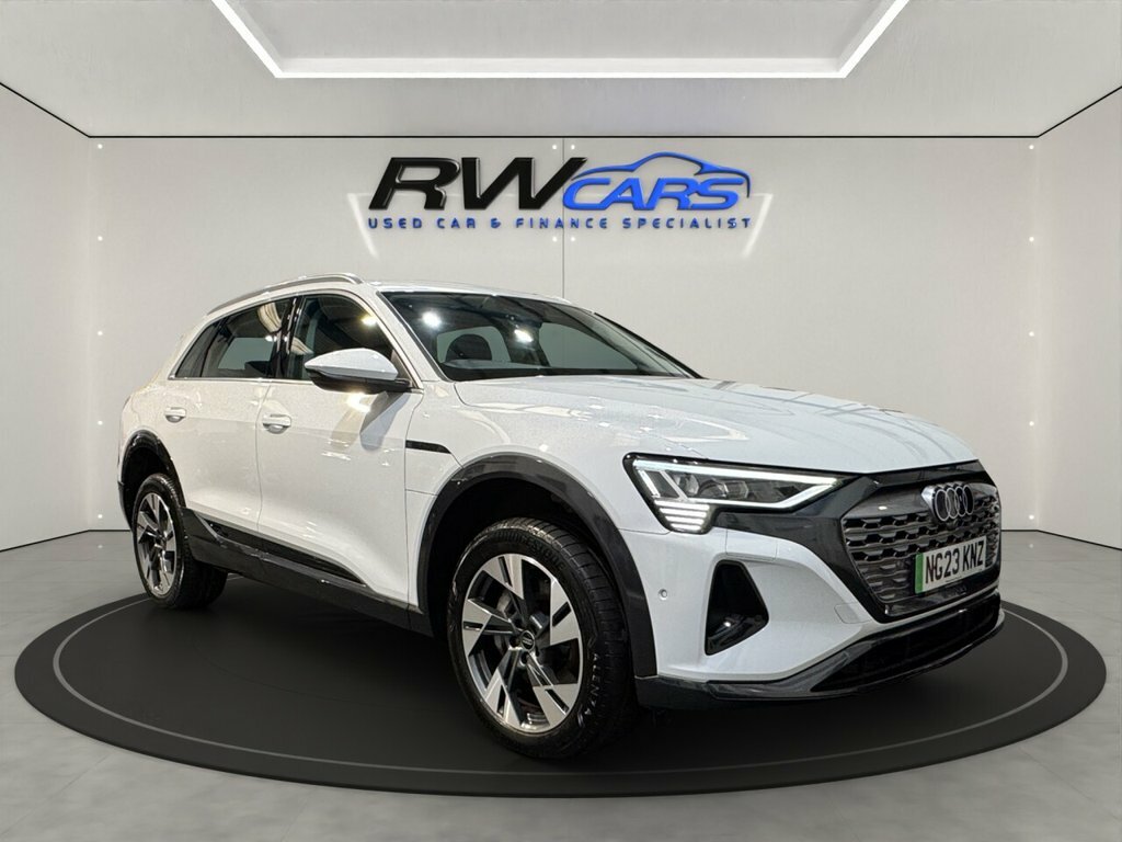 Audi Q8 e tron Suv White #6