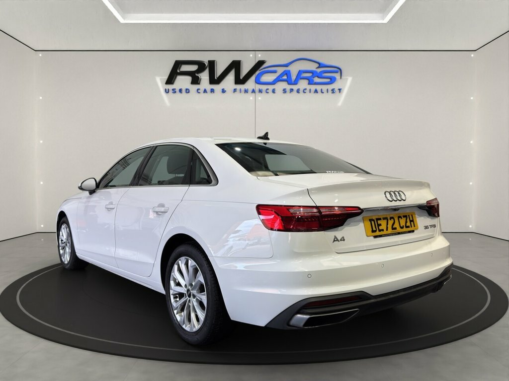 Audi A4 Saloon White #2