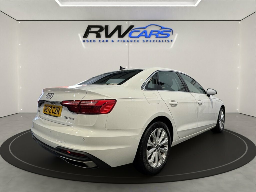 Audi A4 Saloon White #4