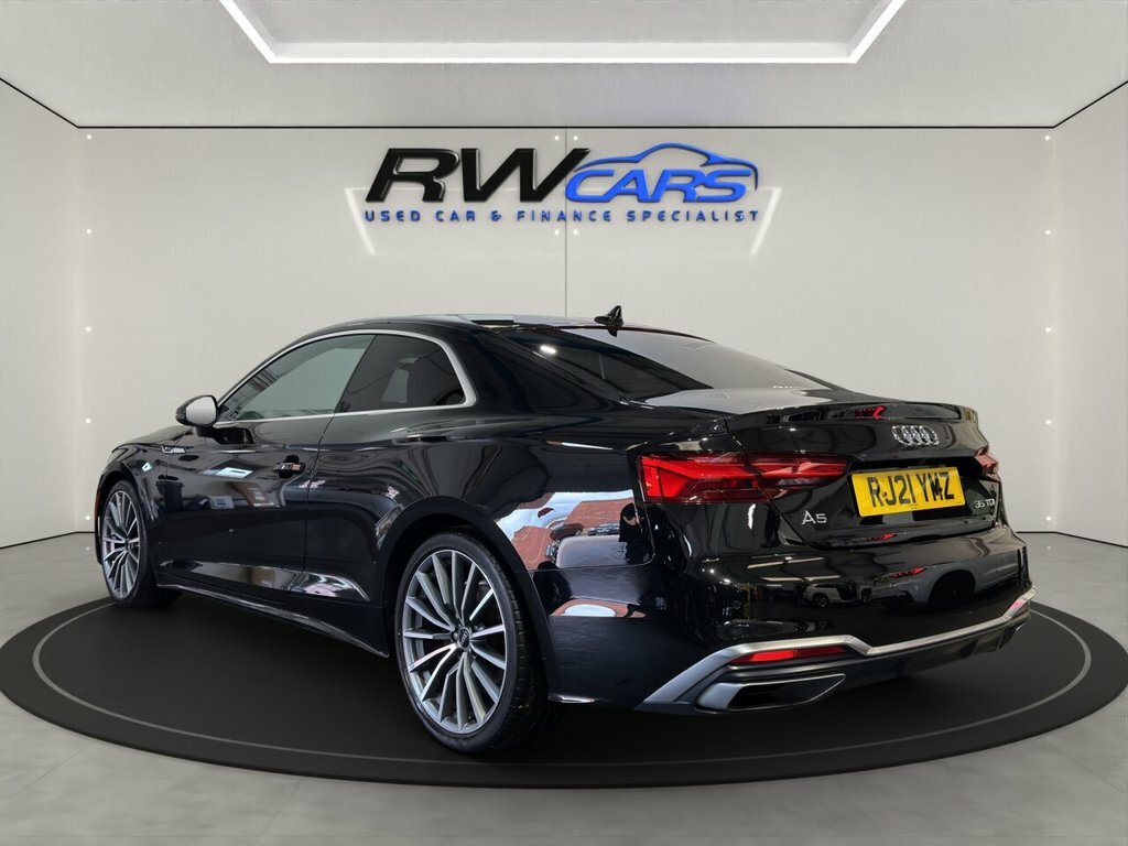 Audi A5 Coupe Black #2