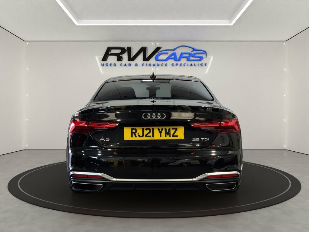 Audi A5 Coupe Black #3