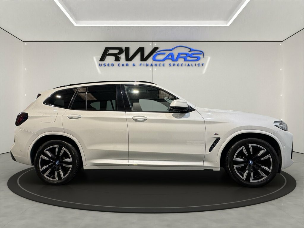 BMW iX3 M Sport White #5