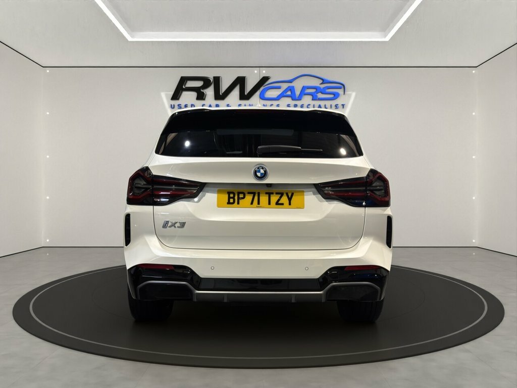 BMW iX3 M Sport White #2