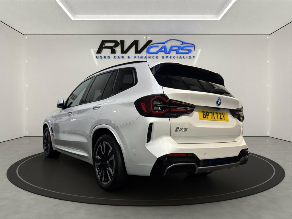 BMW iX3 M Sport White #3