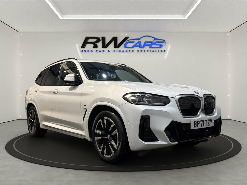 BMW iX3 M Sport White #6