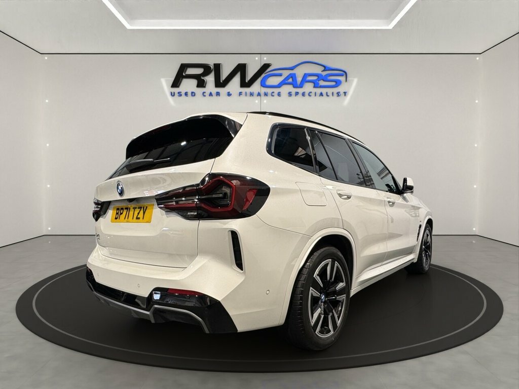 BMW iX3 M Sport White #4