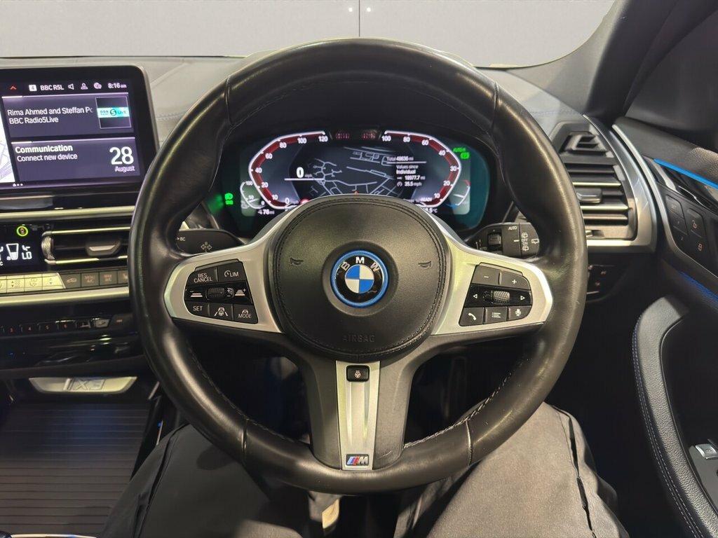 BMW iX3 M Sport White #18