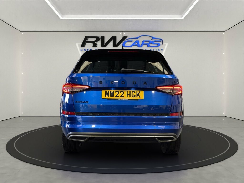 Skoda Kodiaq Suv Blue #4
