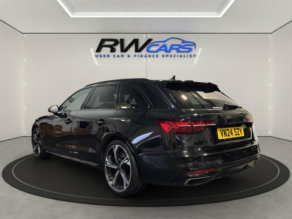 Audi A4 Avant Estate Black #2