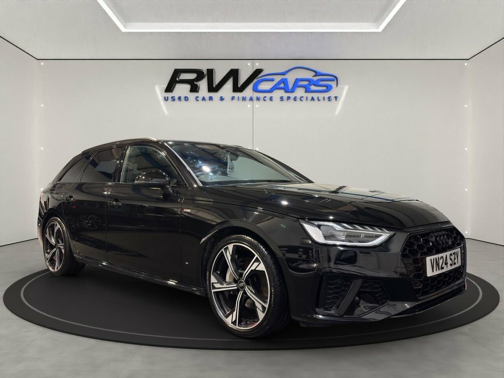 Audi A4 Avant Estate Black #6