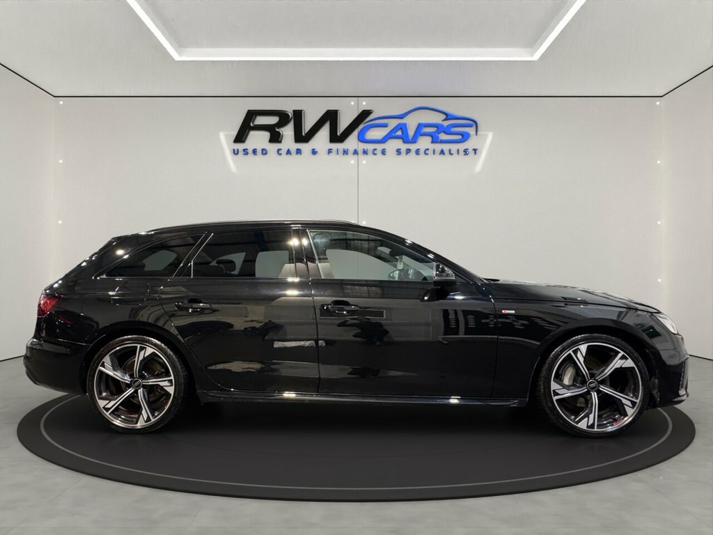 Audi A4 Avant Estate Black #5