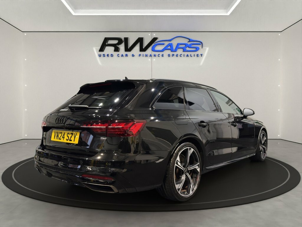 Audi A4 Avant Estate Black #4