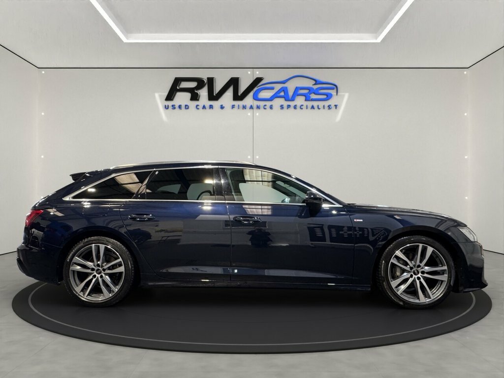 Audi A6 Avant Estate Blue #5