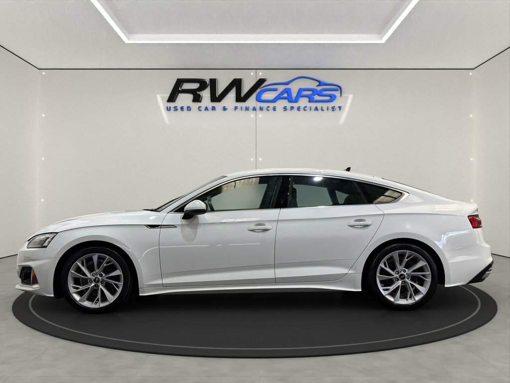 Audi A5 Hatchback White #2