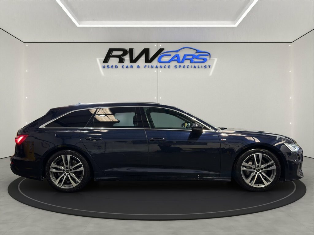 Audi A6 Avant Estate Blue #5